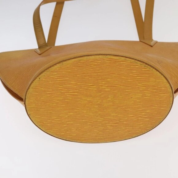 LOUIS VUITTON Epi Saint Jacques Shopping Shoulder Bag Yellow M52269 Auth 106652 - Picture 7 of 16